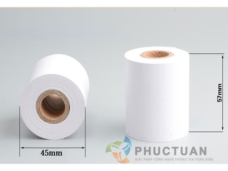 Giấy in bill khổ 57cm thùng 100 cuộn